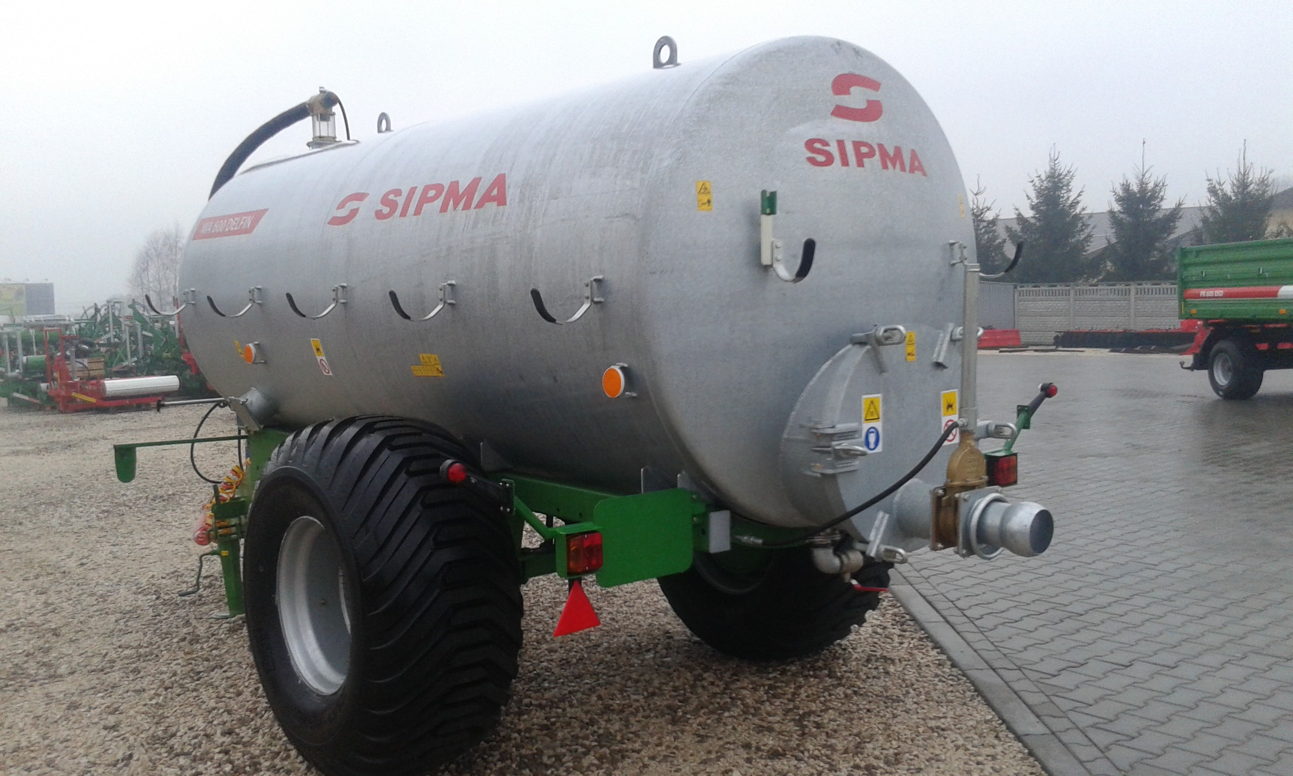 Wóz asenizacyjny beczkowóz 6600l SIPMA WA600 DELFIN — zdjęcie 4