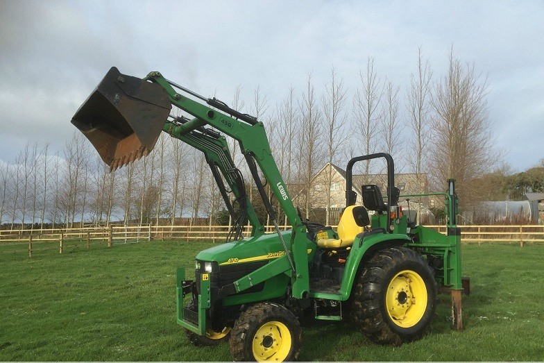 Idealny stan ciągnika John Deere 45Q — zdjęcie 2
