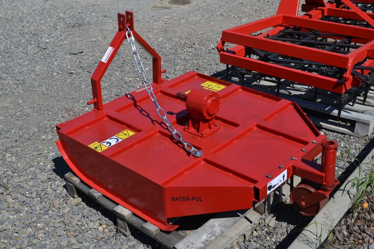 Rozdrabniacz sadowniczy, tłuka 150cm PK18 z kołem podporowym Rotosan — zdjęcie 3