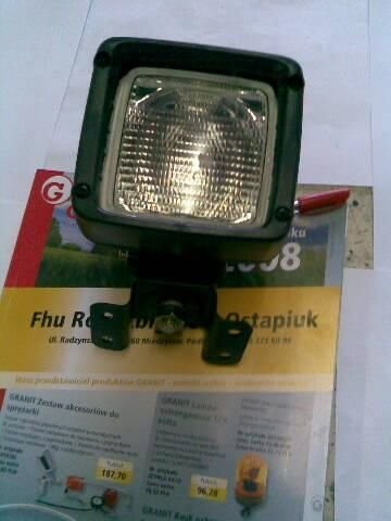 lampa halogenowa z żarówka cena 30 zl — zdjęcie 1