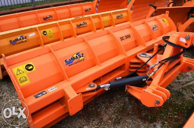 NOWY Pług do śniegu SaMASZ SC300 3,0m RATY0%  — zdjęcie 1