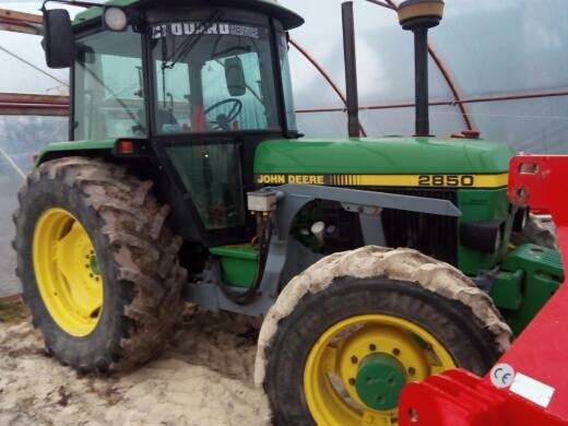 John Deere 2850 TL bogata wersja od rolnika napęd 4x4 — zdjęcie 2