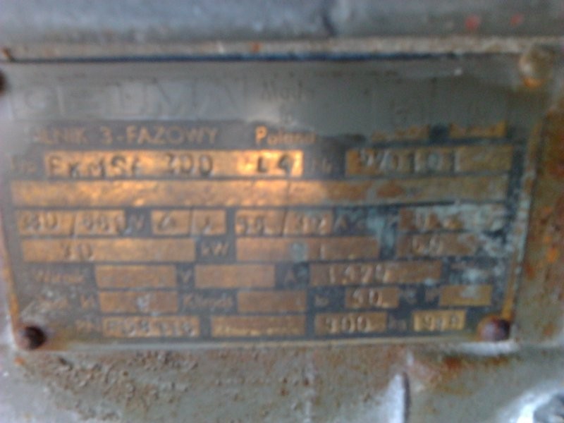 Sprzedam silnik elektryczny 3-fazowy 30kw — zdjęcie 4