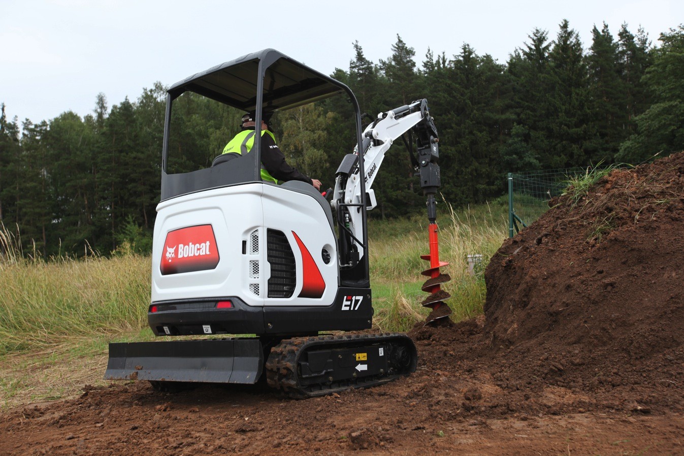Minikoparka Bobcat E17 Fabrycznie Nowa Rok Produkcji 2015 — zdjęcie 1