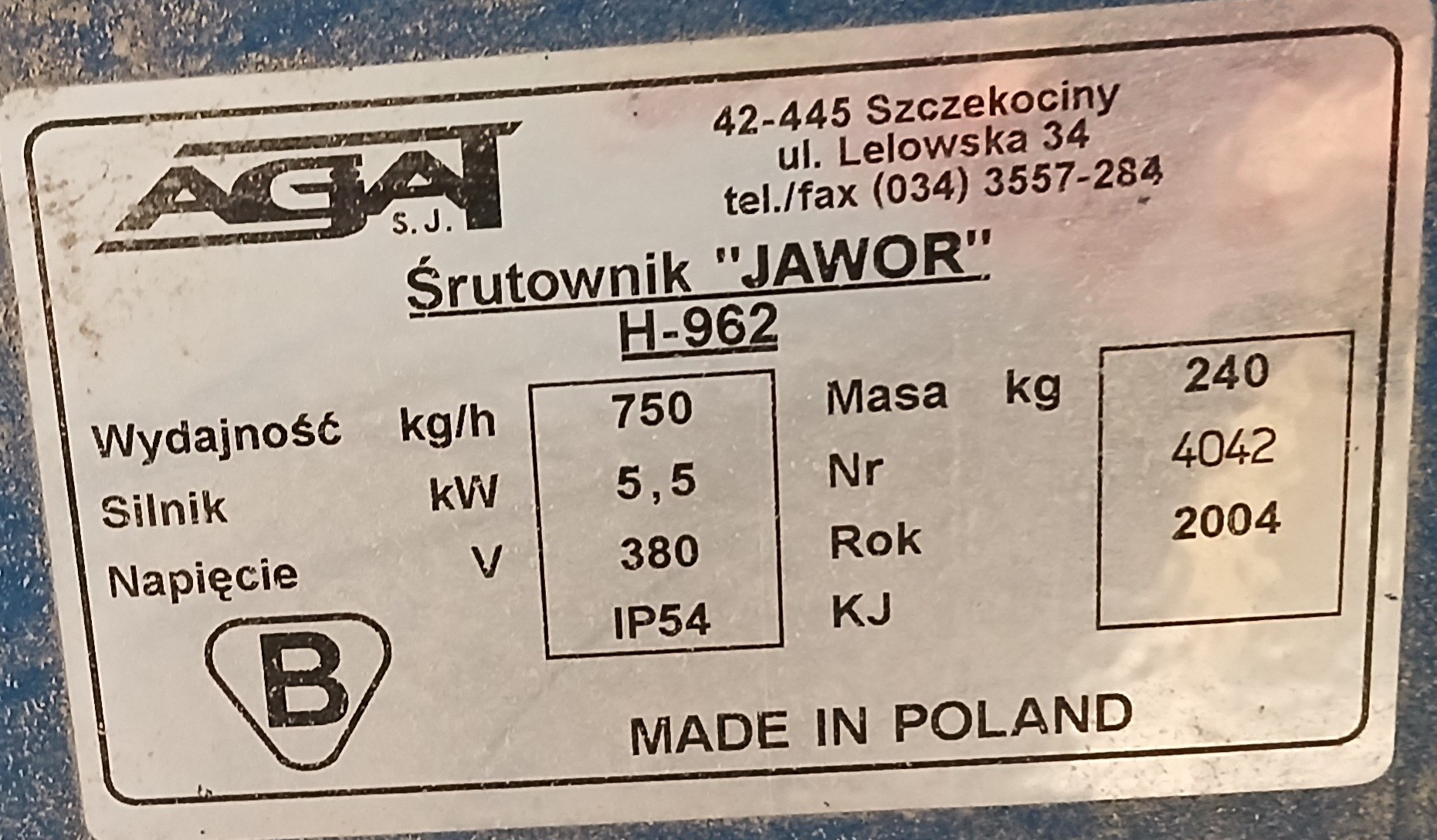 sprzedam ŚRUTOWNIK ZBOŻOWY Jawor — zdjęcie 6