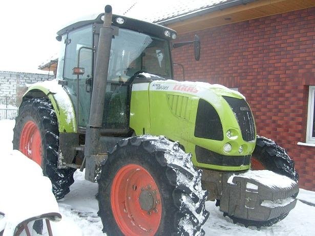 CLAAS- LIMONKOWY ARES 617ATZ — zdjęcie 2