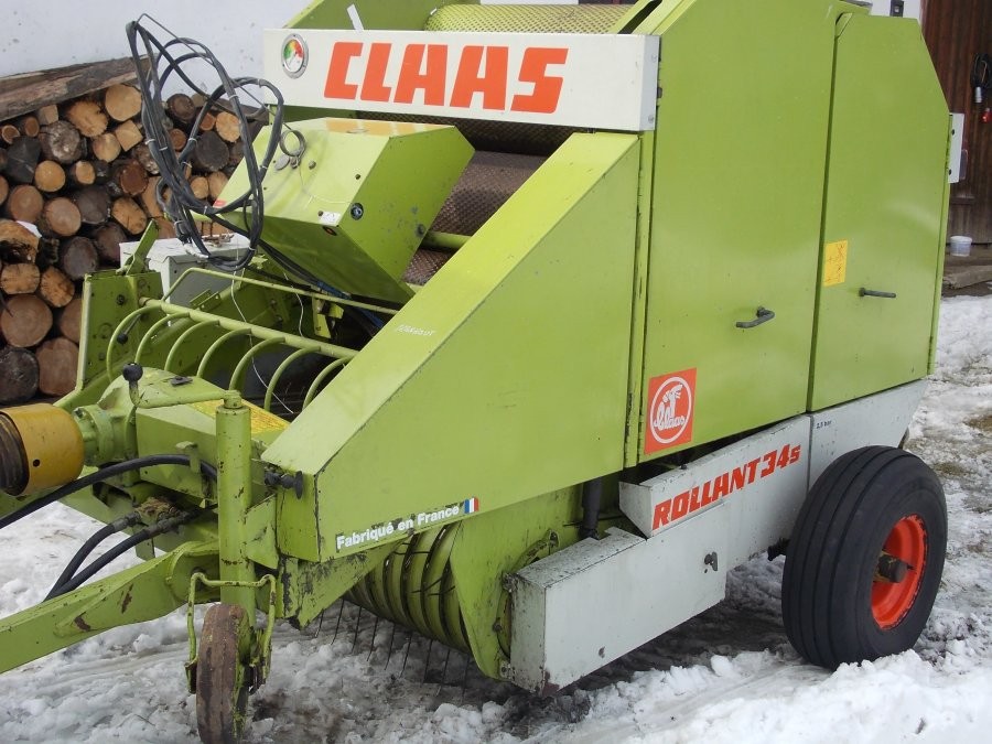 Prasa rolująca, zwijająca Claas ROLLANT 34s bale 90/120 — zdjęcie 1