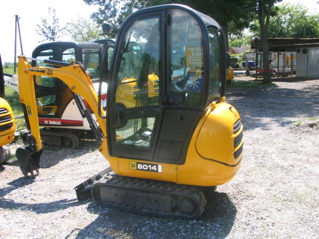 Mini Koparka JCB 8014 - 2011 - stan idealny — zdjęcie 4