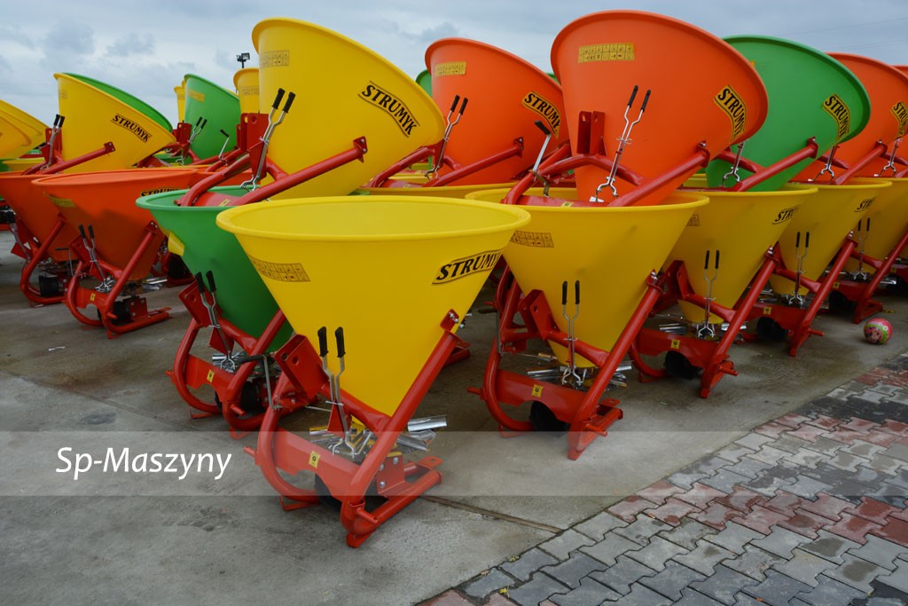 Rozsiewacz do nawozów Lejek 300 - 500 litrów 6-łopatek Transport  — zdjęcie 2