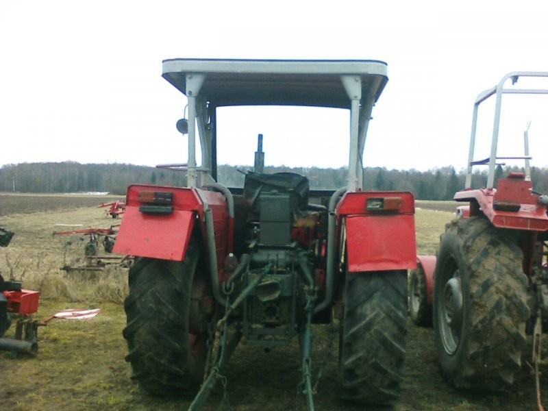 zetor 5711 + tur jednosekcyjny — zdjęcie 1
