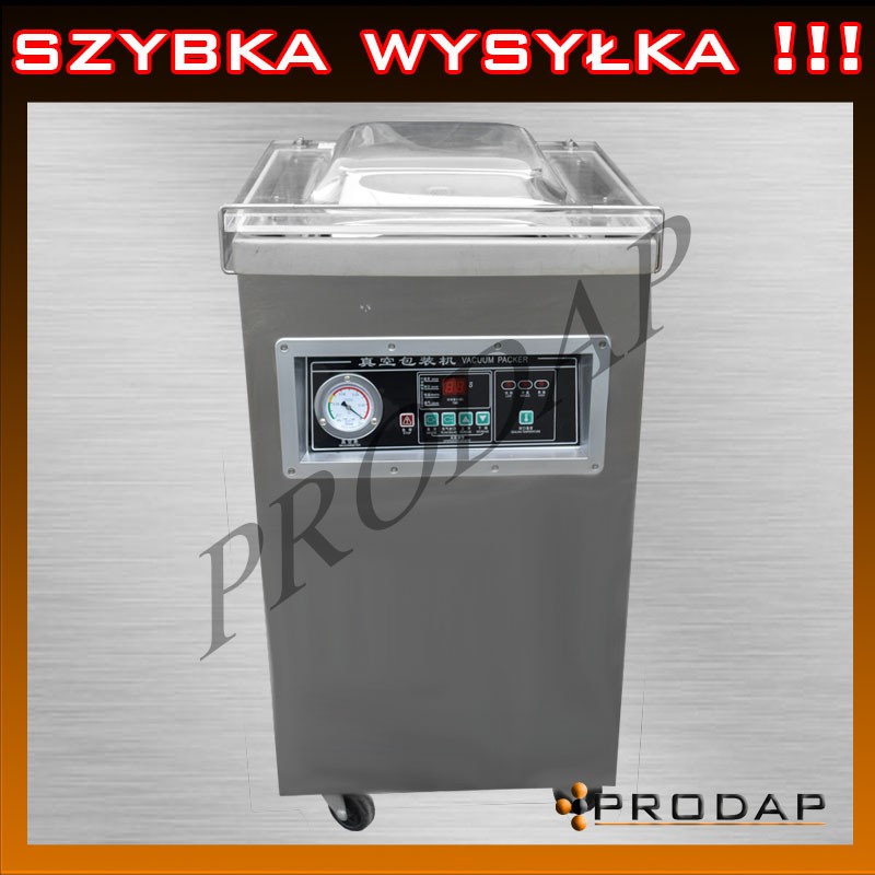 Elektryczna Pakowarka Zgrzewarka Próżniowa Komorowa 40cm 10mm zgrzewFV — zdjęcie 1
