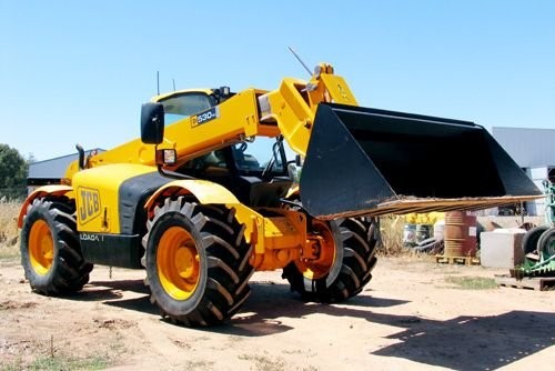 PODNOŚNIK TELESKOPOWY JCB. 530-70. Stan super! — zdjęcie 4