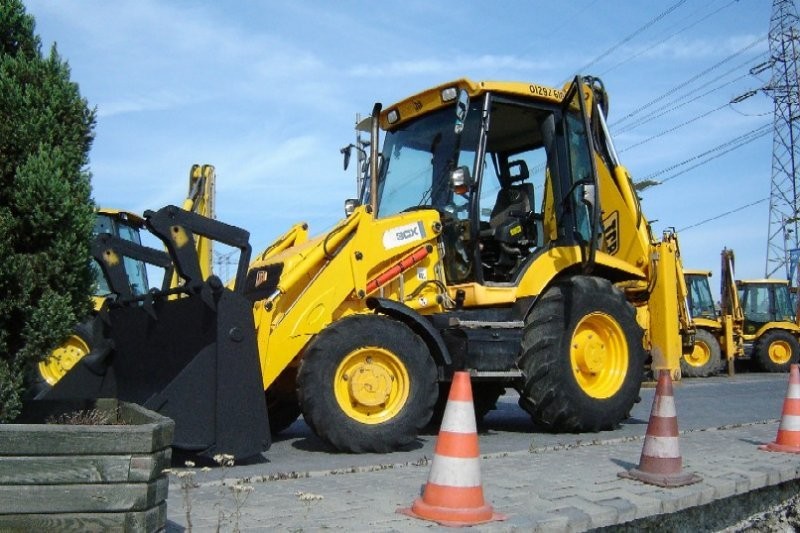 WYPRZEDAŻ MASZYN - JCB 3CX TURBO NA JOYSTIKACH, — zdjęcie 1