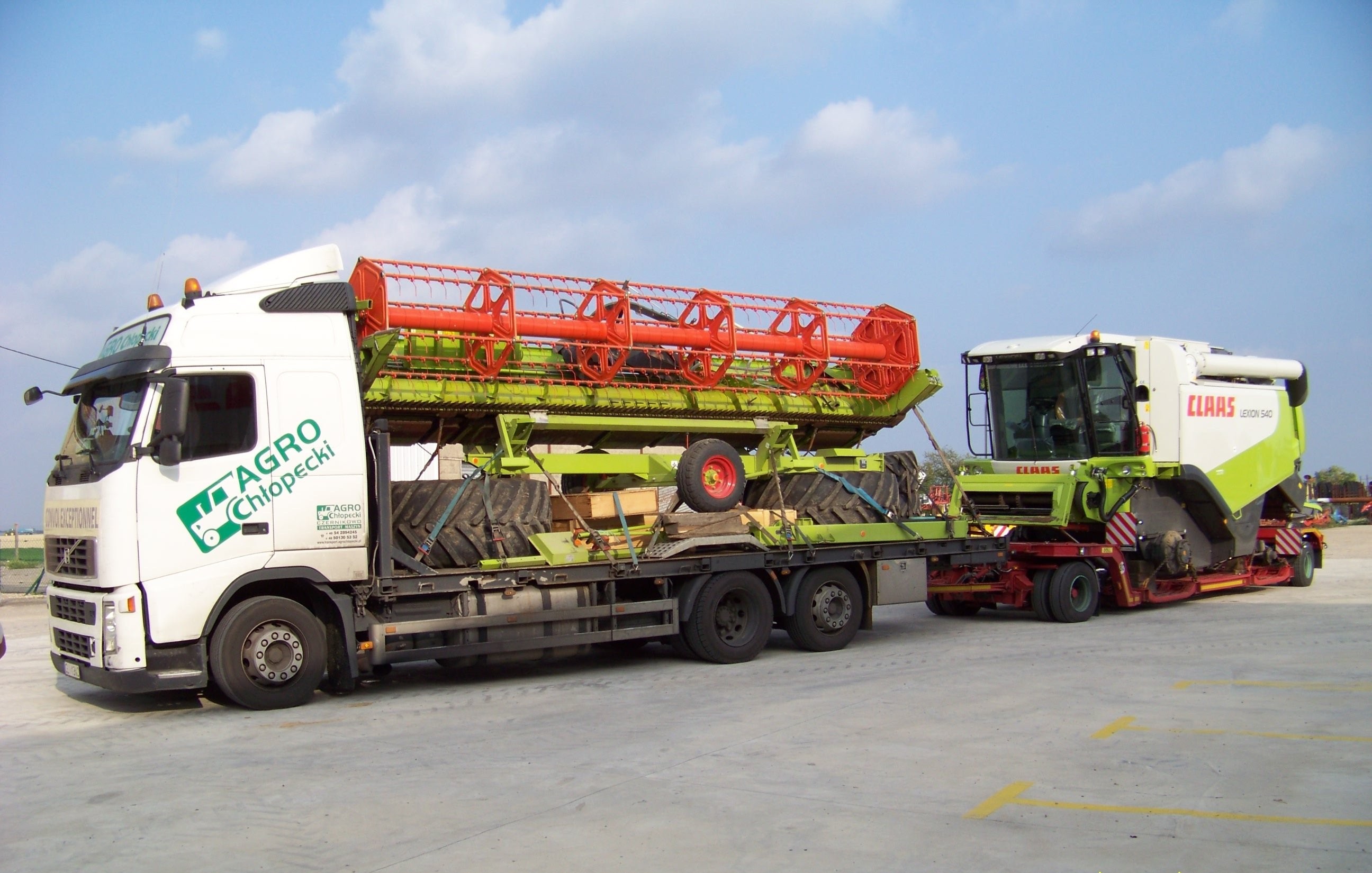 Transport koparek, koparkoładowek — zdjęcie 1