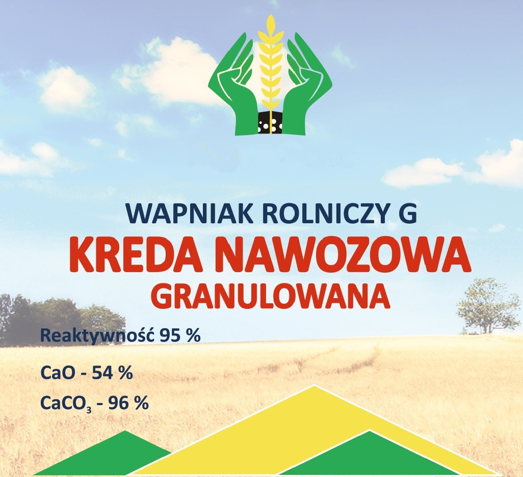 Kreda nawozowa granulowana, wapno nawozowe  — zdjęcie 4