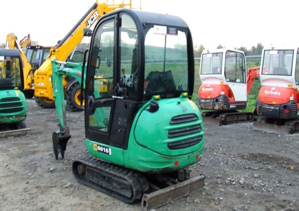 Minikoparka JCB 8016 rok 2007,,,, — zdjęcie 2