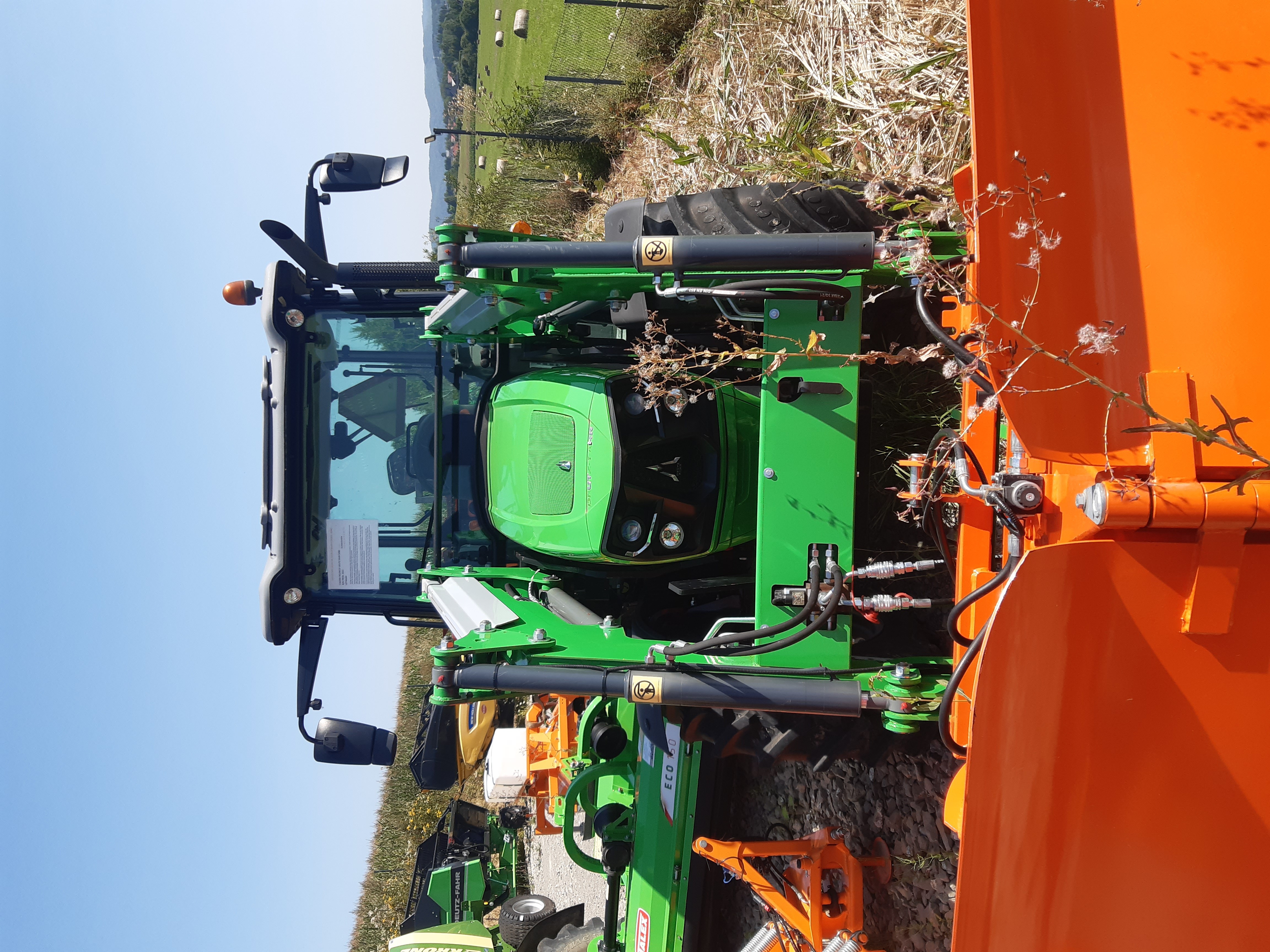 Ciągnik rolniczy Deutz Fahr 5080 używany — zdjęcie 5