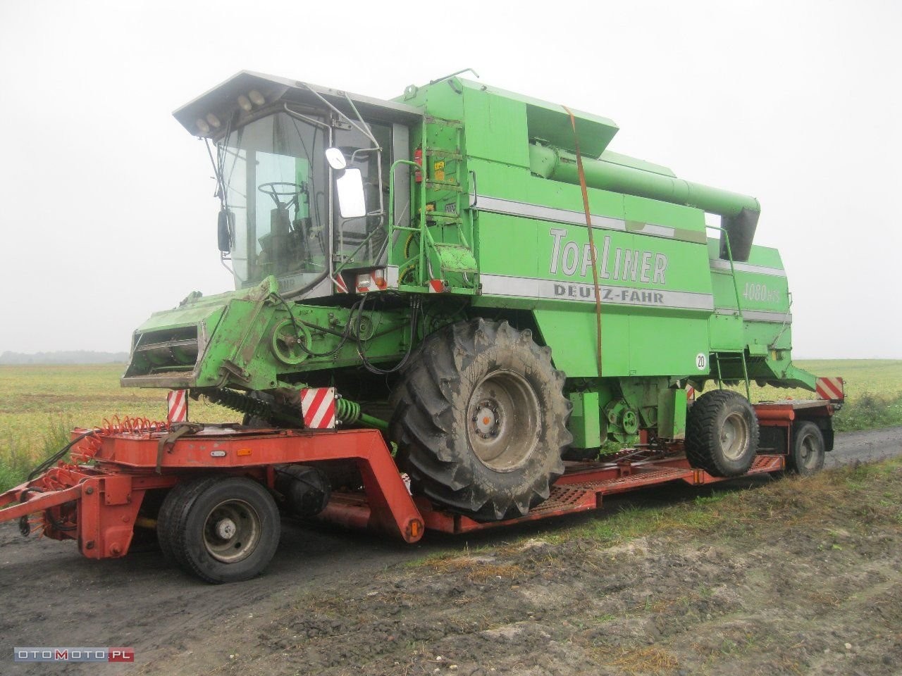 Claas Transport Kombajnów z hederem i na kołach - 2005 — zdjęcie 1