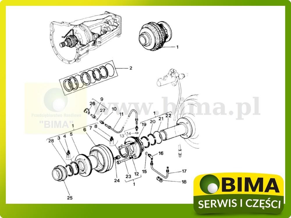 Wysprzęglik używany Massey Ferguson 3050,3060,3065,3085 — zdjęcie 3