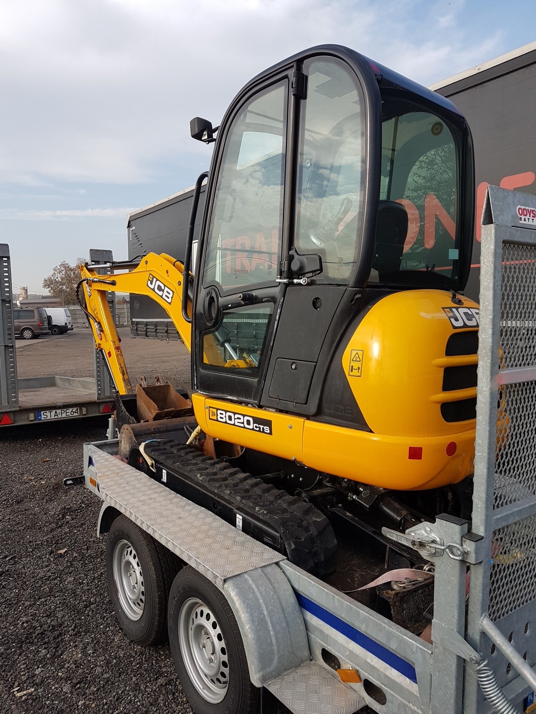 Minikoparka JCB 8020 — zdjęcie 1