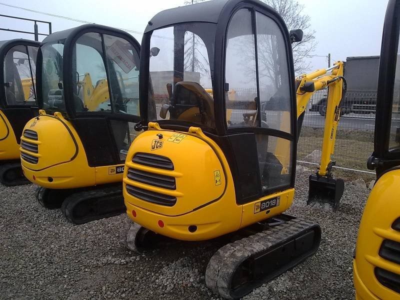 JCB 8018 - rok: 2008 - minikoparka gąsienicowa — zdjęcie 3