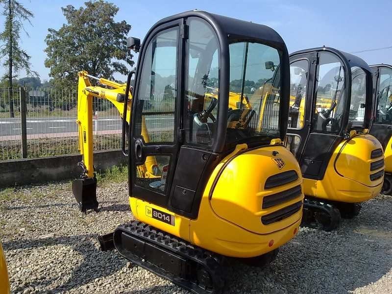 JCB 8014 - rok: 2006 - minikoparka gąsienicowa — zdjęcie 3