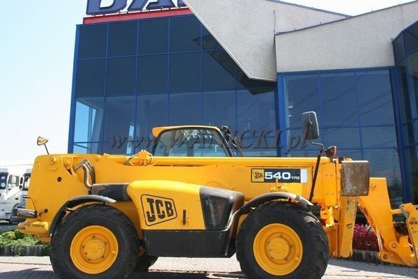 ładowarka teleskopowa JCB 540-170 z 2005 roku — zdjęcie 5