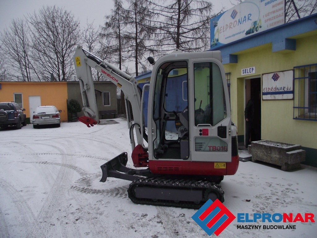 Minikiparki TAKEUCHI TB 016A LSA ELPRONAR KRAKÓW