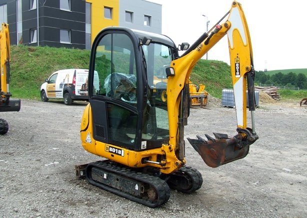 Minikoparka gąsienicowa JCB 8018 jcb 801.8 — zdjęcie 5