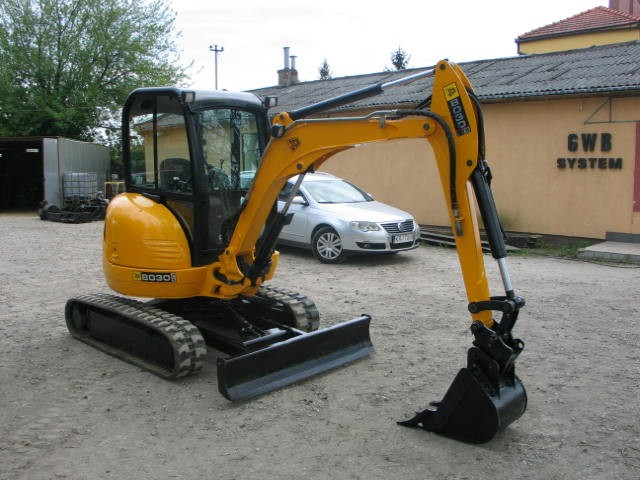 Koparki JCB 8030 zts 2007-2010 - 3 łyżki — zdjęcie 5