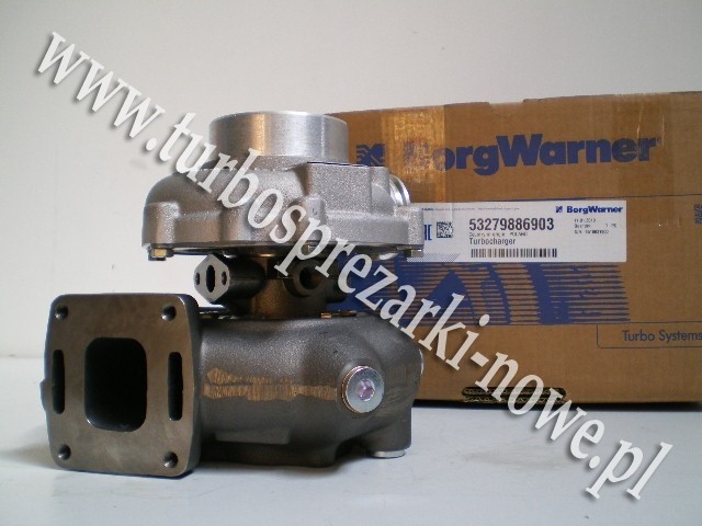 MAN - Turbosprężarka BorgWarner KKK 22.0 53279886903 /  53279706903 / 