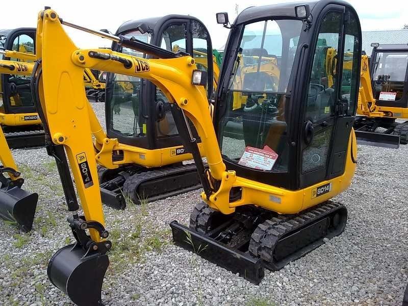 Koparka / Minikoparka JCB 8014 --- rocznik: 2007 — zdjęcie 3