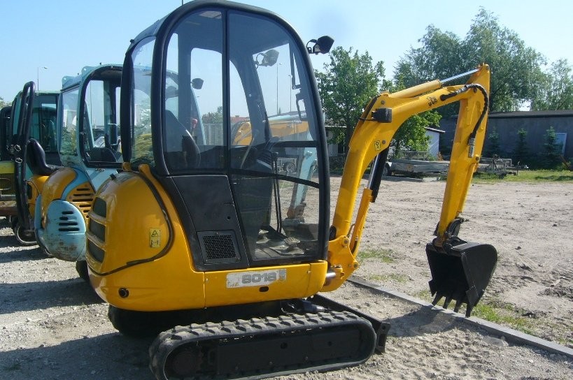 JCB 8018 2007 20KM 1500mth 801 KOPARKA LEASING GWR — zdjęcie 3