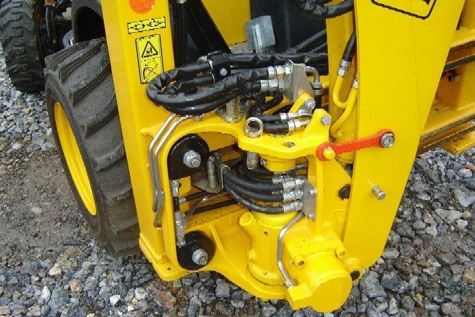 4X4 JCB MINICX. 4X4 WIDŁY DO PALET. ŁYŻKI. STAN ID — zdjęcie 1