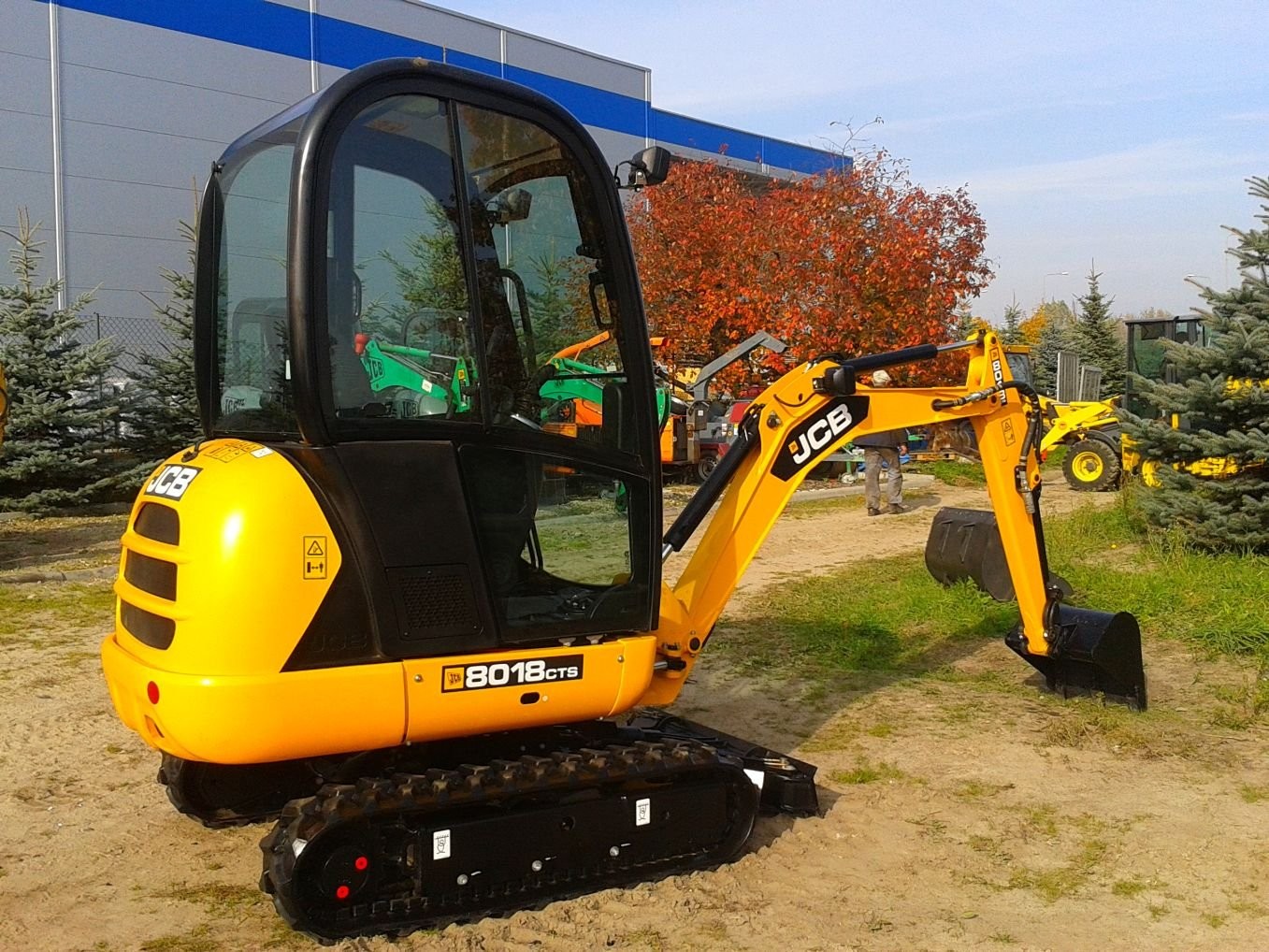 JCB 8018 CTS SUPER NOWA 20KM  LEASING GWR — zdjęcie 1
