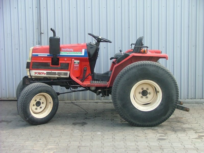 Mini traktorek Yanmar FX17D turfporter, 17KM, 4x4 — zdjęcie 5