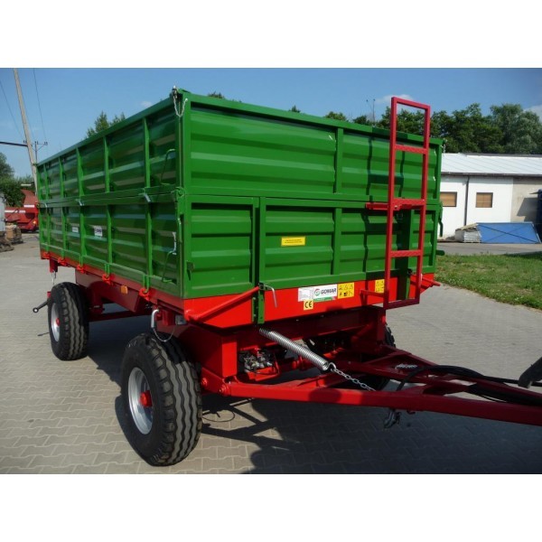 Przyczepa rolnicza przyczepa dwuosiowa GOMAR GPT 107 — zdjęcie 6