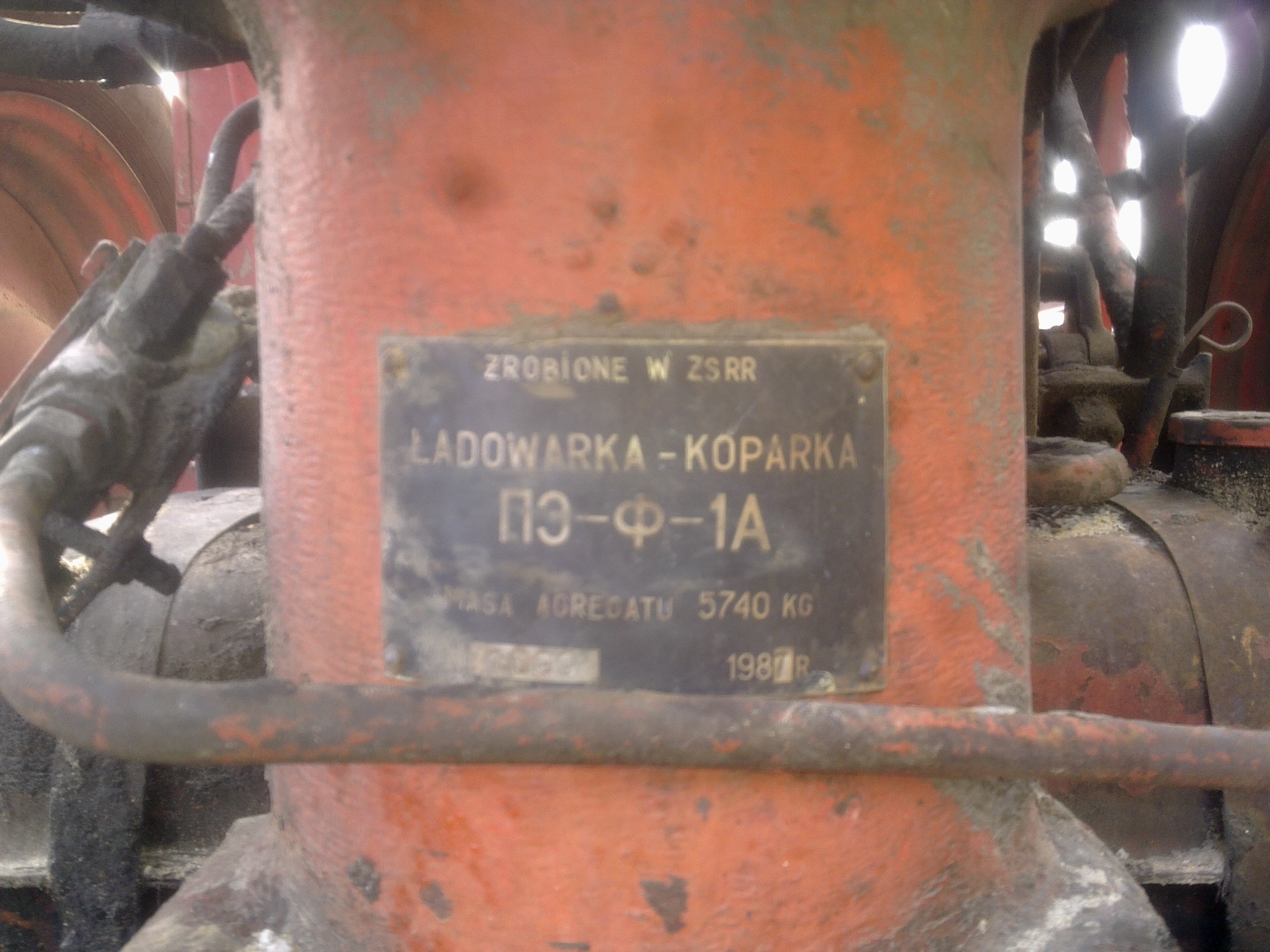 KOPARKO ŁADOWARKA SPYCH BIAŁORUŚ — zdjęcie 4