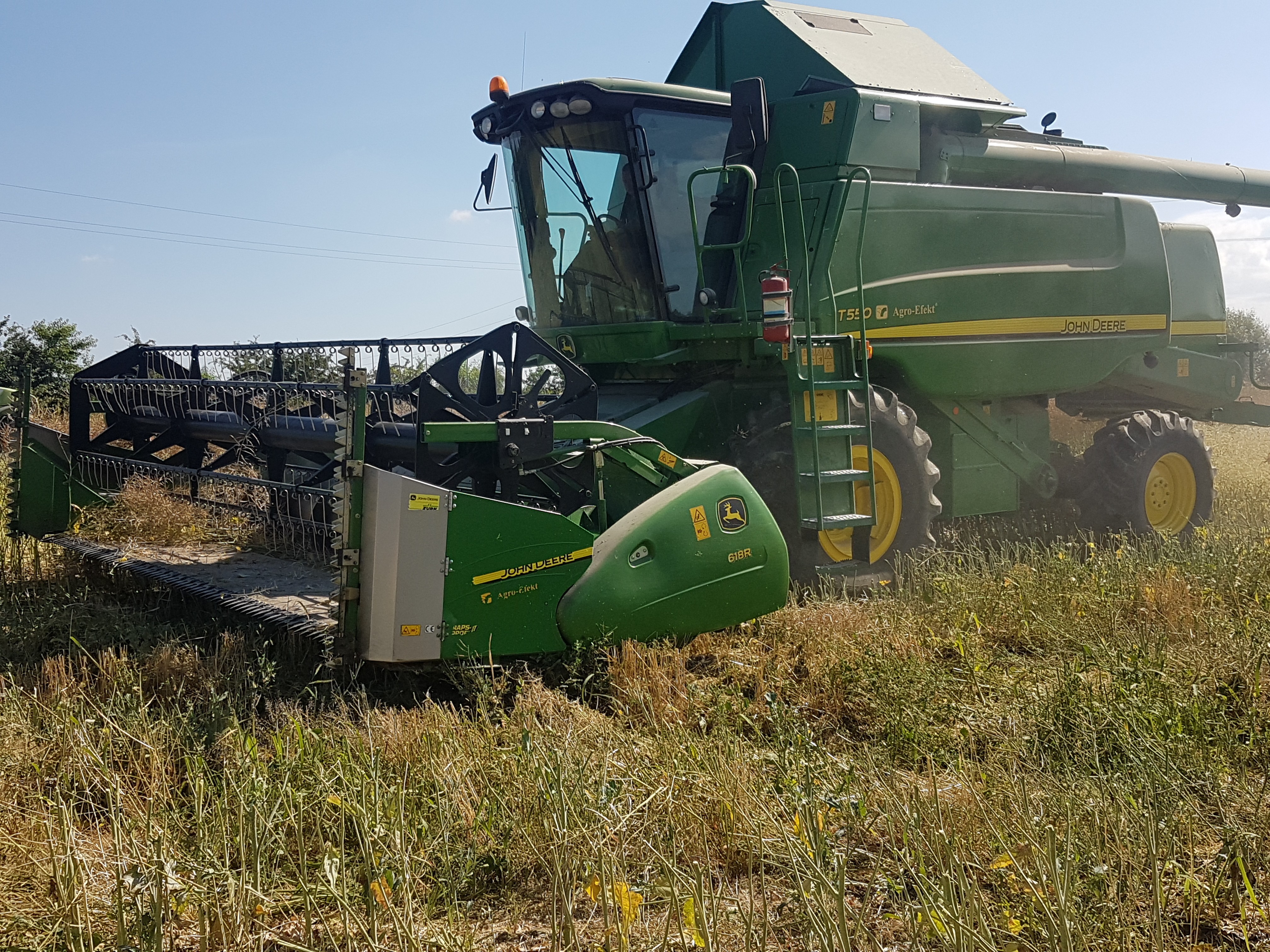 Kombajn John Deere T550 2008r. — zdjęcie 6