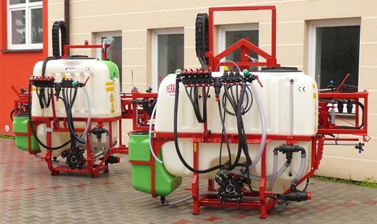 Opryskiwacz polowy zawieszany Perkoz 400,600,800 i 1000 L — zdjęcie 2