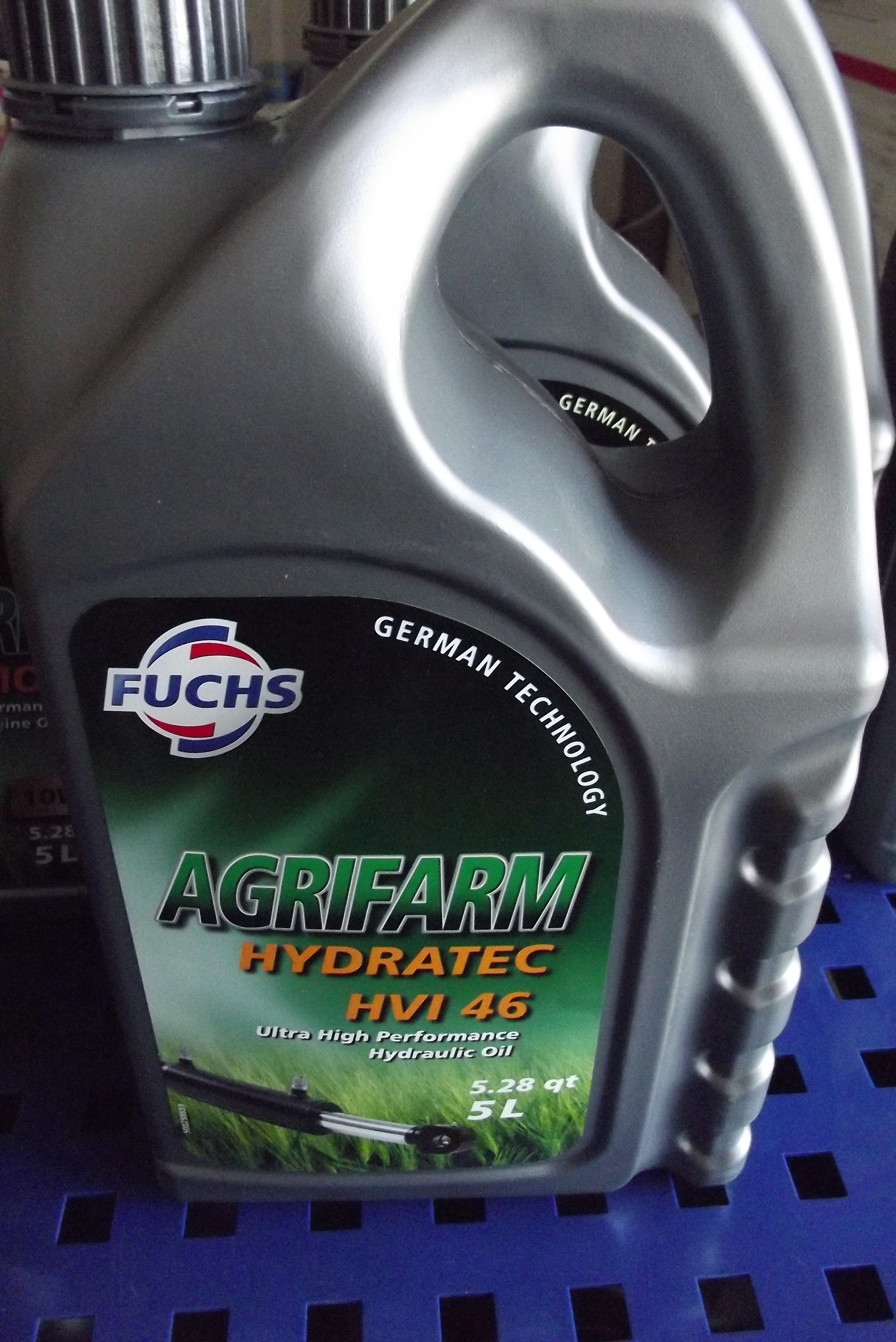 Olej hydrauliczny FUCHS AGRIFARM HYDRATEC HVI 46.     — zdjęcie 1