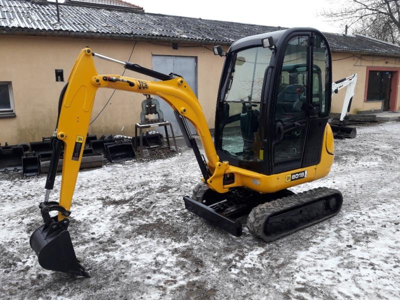 JCB 8018 2011, 2012 - sprzedam minikoparki  — zdjęcie 1
