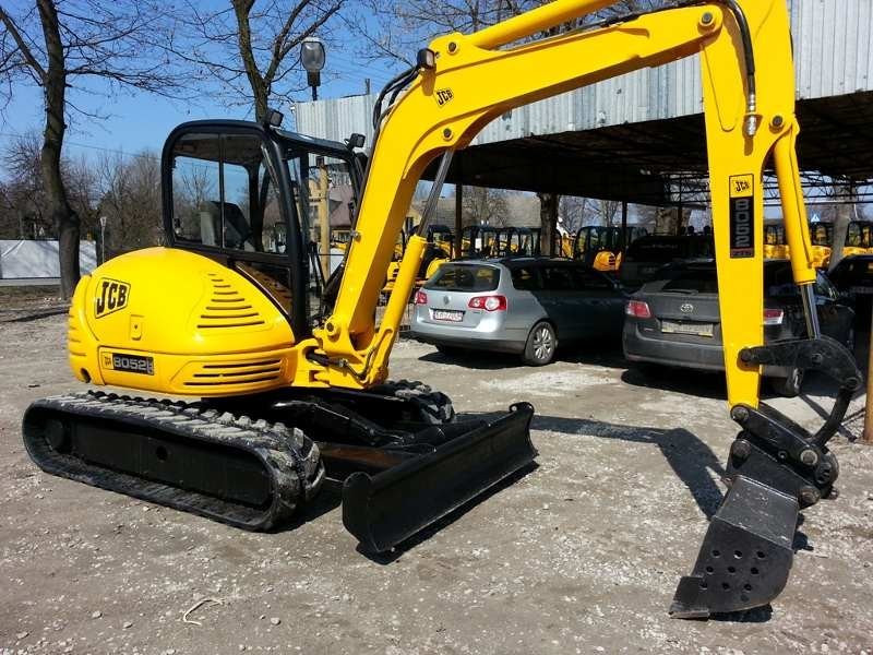 JCB 8052 ZTS - koparka / midikoparka - 2007 rok