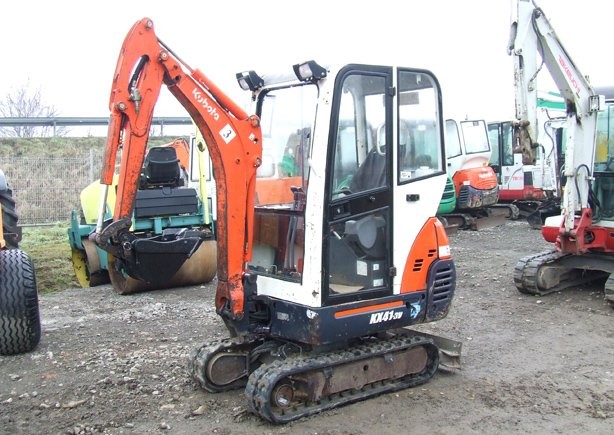 minikoparka KUBOTA KX41-3V rok 2007 — zdjęcie 1