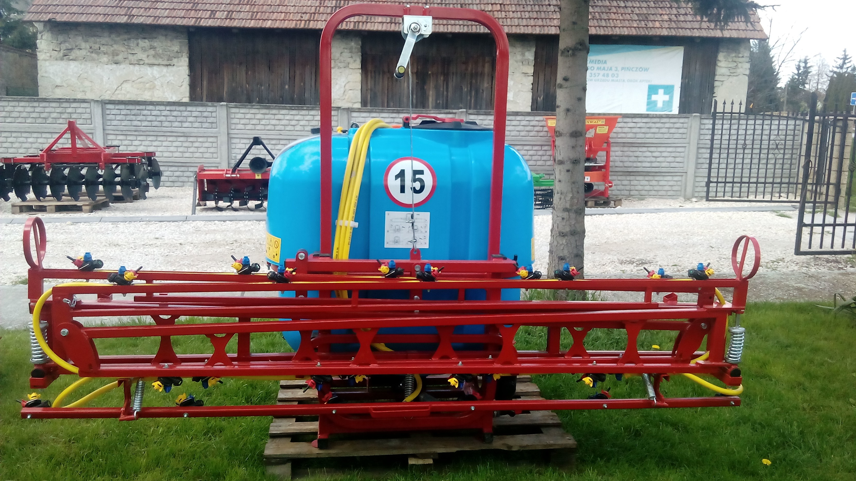 Opryskiwacze Polowe 400L/12m zawór KOMPLET  BIARDZKI  AGRO-ACTIV — zdjęcie 4