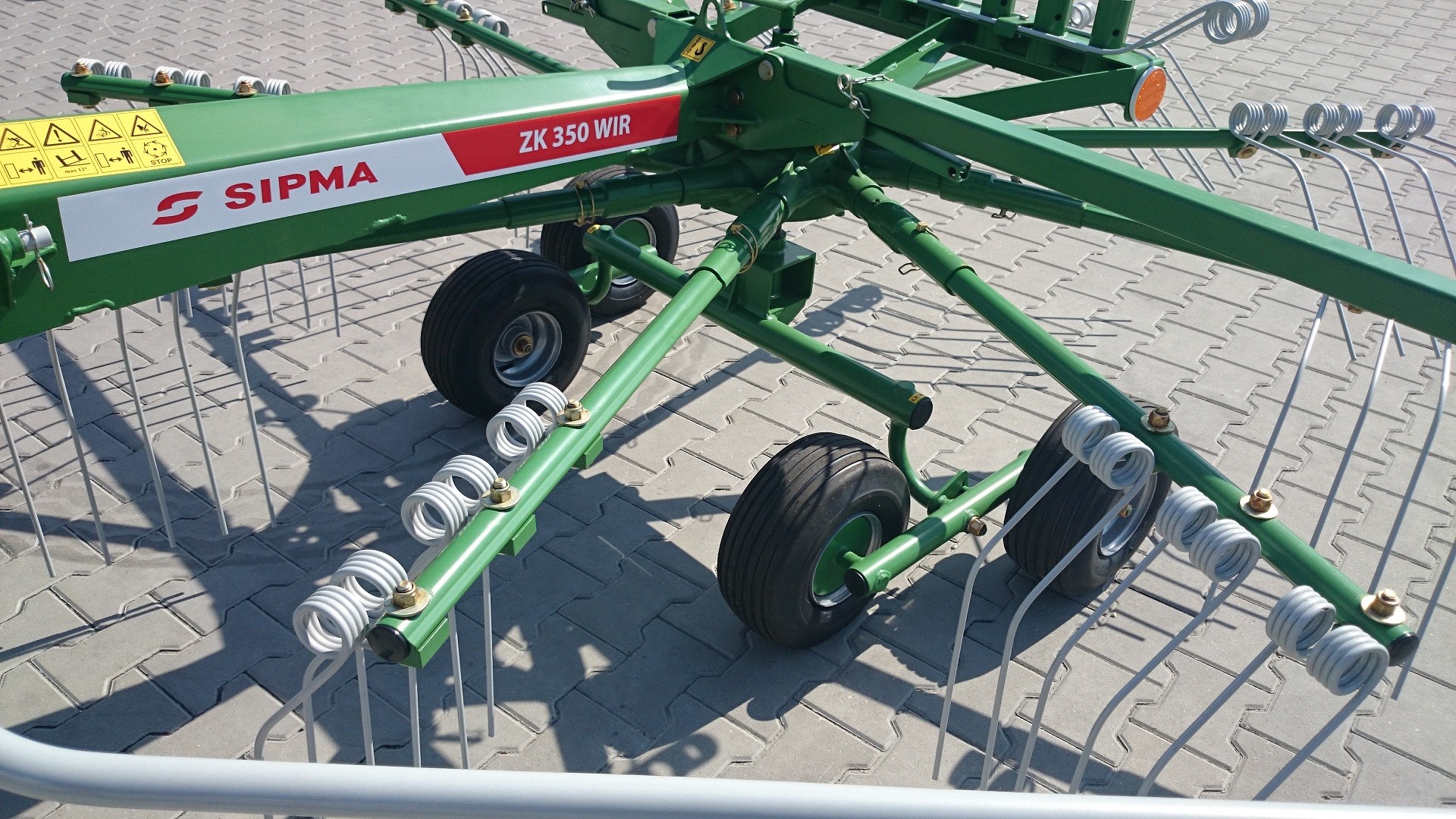 Zgrabiarka 1 wirnikowa Sipma ZK 350 WIR tandem — zdjęcie 7
