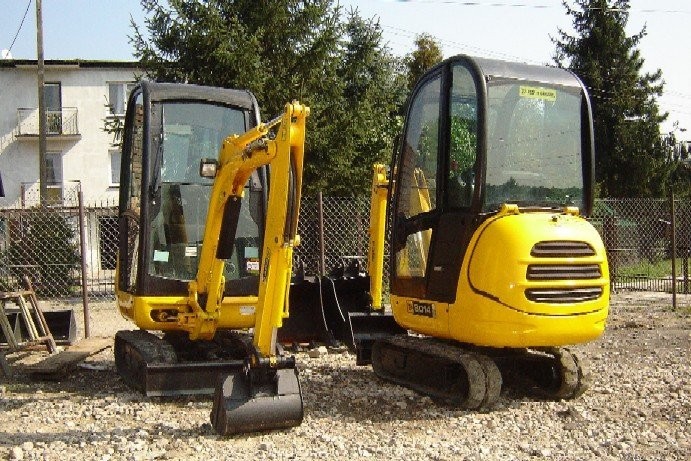 MINI KOPARKI JCB 8014 - ---2 MASZYNY, — zdjęcie 3