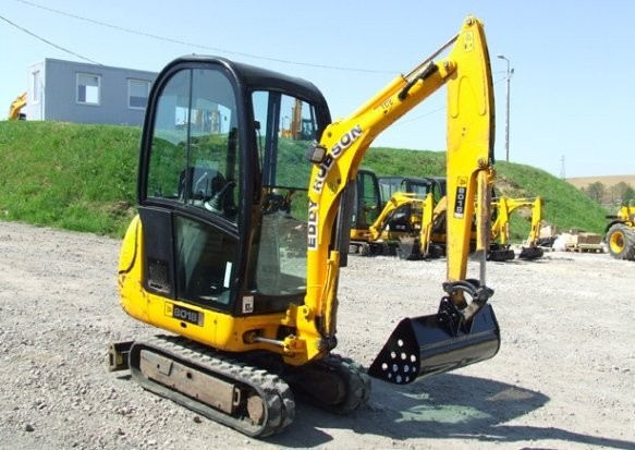 minikoparka JCB 8018, rok 2006... — zdjęcie 2