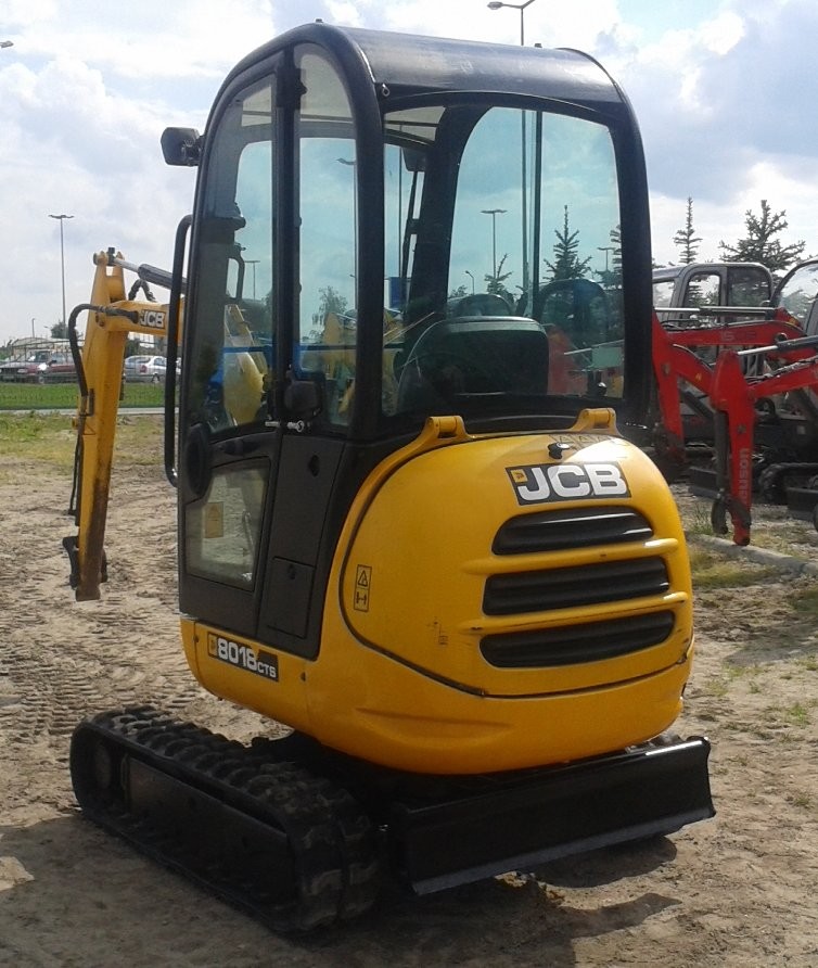 JCB 8018 2010 20KM 1500mth 801 KOPARKA LEASING GWR — zdjęcie 3