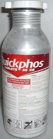 ŚRODKI NA KRETY, ŚRODKI OCHRONY ZBÓŻ, QUICKPHOS